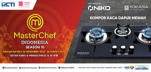 Kejutan Akhir Tahun, Niko Rajanya Kompor Kaca Dukung Masterchef Indonesia Season 10!