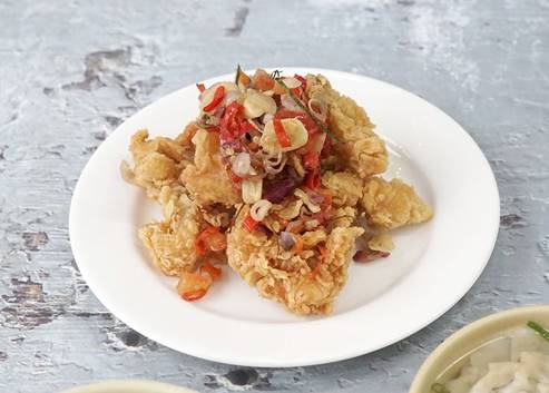 RESEP SPESIAL ALA NIKO DORI CRISPY DENGAN SAMBAL DABU-DABU